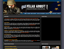 Tablet Screenshot of hellasairsoft.com